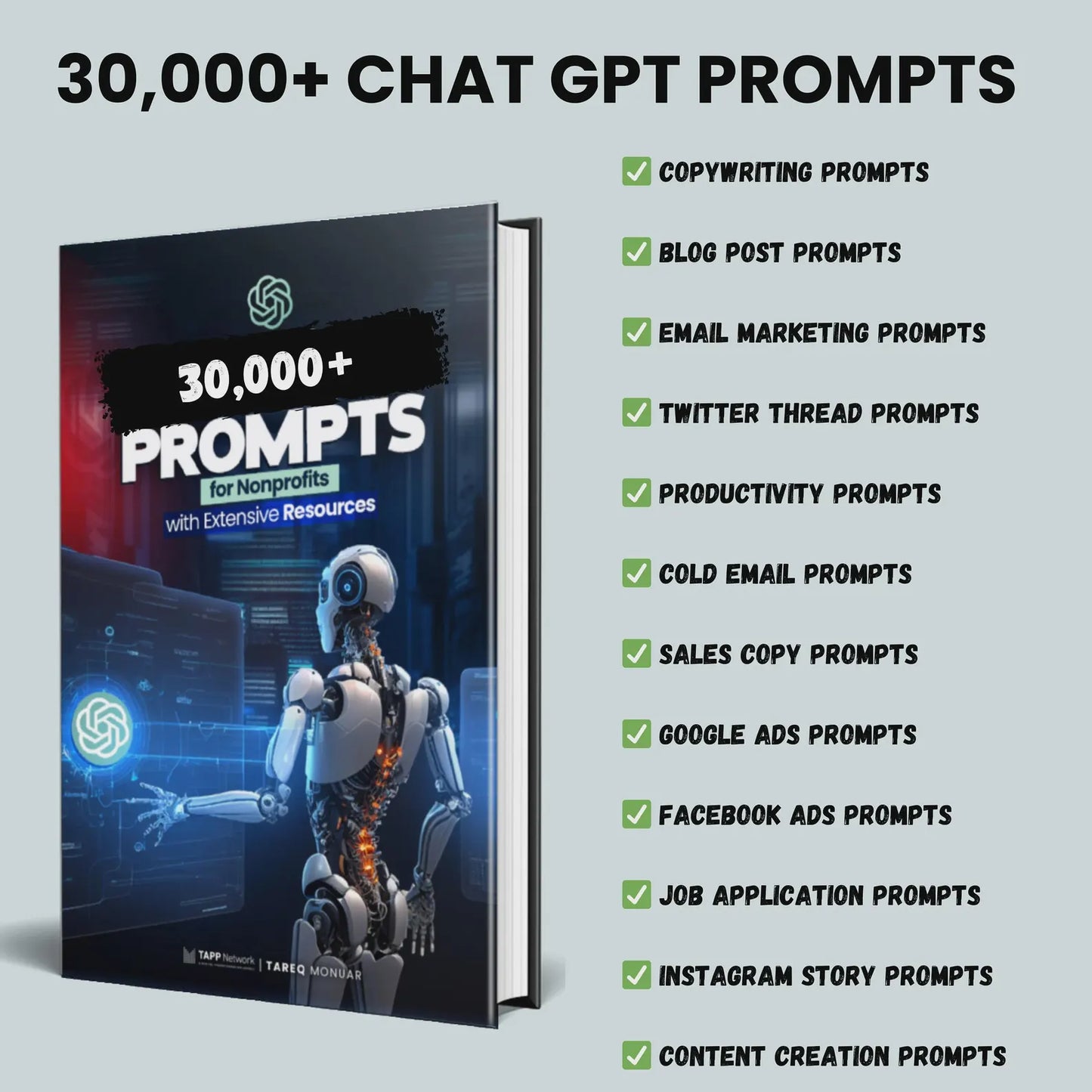 30,000+ ChatGPT Prompts: Ultimate Mega Prompt Collection