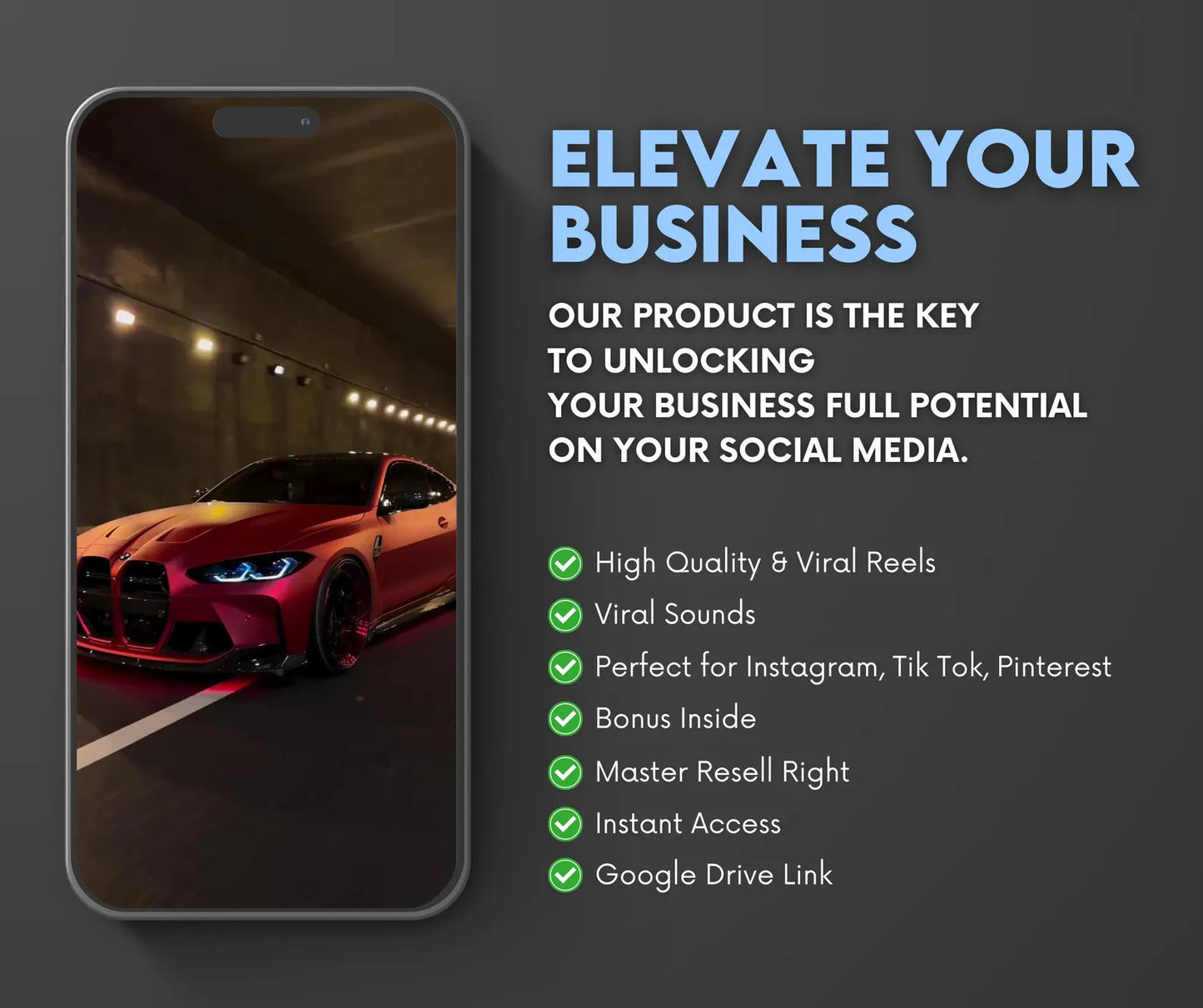15.000+ Viral Luxury Rich Lifestyle Videos Reels, Cars, Yacht, Plane, Millionaire, TikTok, Instagram, YouTube, Digital Marketing, MRR, PLR