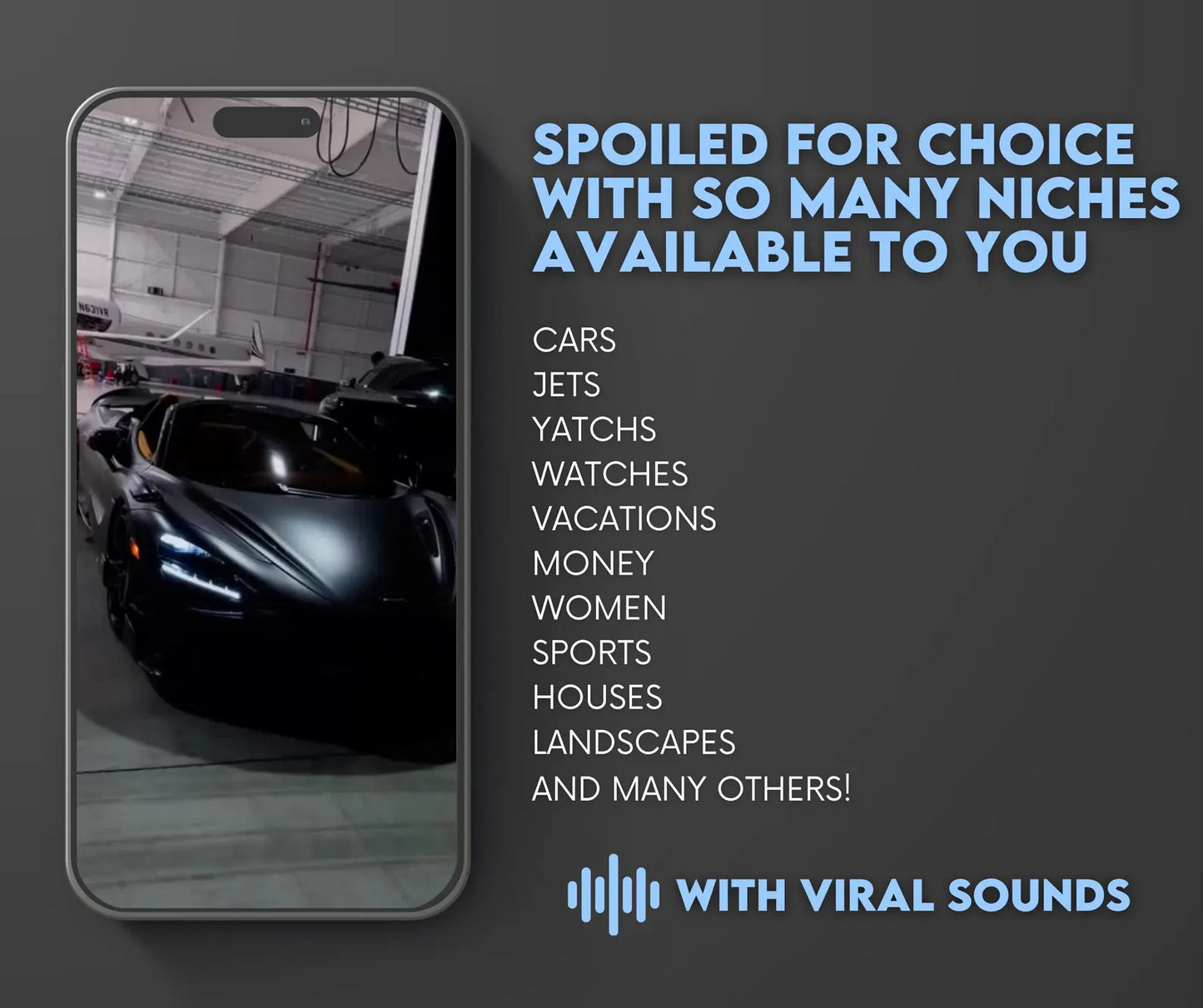 15.000+ Viral Luxury Rich Lifestyle Videos Reels, Cars, Yacht, Plane, Millionaire, TikTok, Instagram, YouTube, Digital Marketing, MRR, PLR