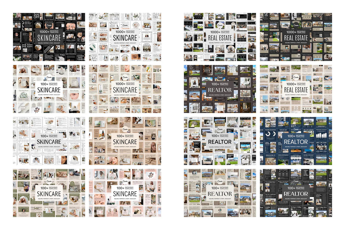 55,000+ Instagram Templates (PLR/MRR)