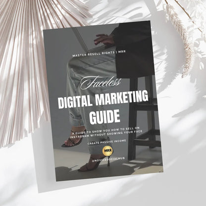 Faceless Digital Marketing Guide