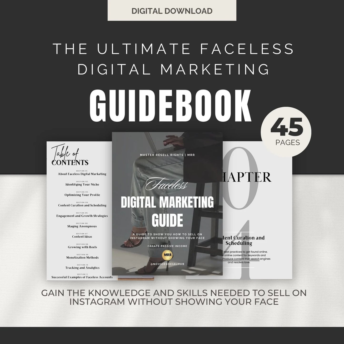 Faceless Digital Marketing Guide