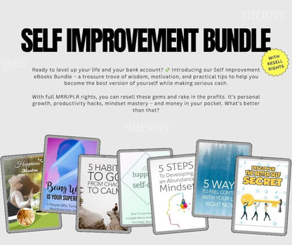 PLR EBOOKS Self Improvement Bundle