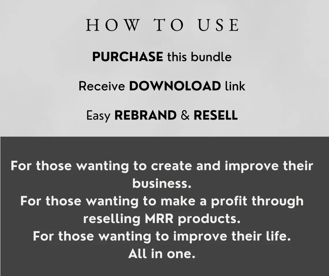 Ultimate EBook PLR MRR Bundle Passive Income, PLR Mrr Digital Products, Master Resell Rights, plr ebook, Master Resell Rights Education, dfy