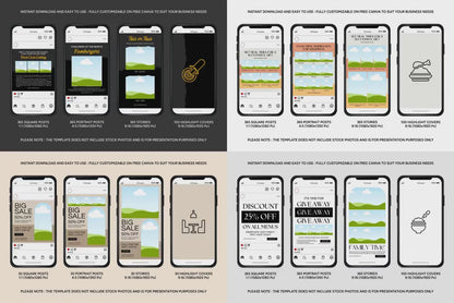 55,000+ Instagram Templates (PLR/MRR)